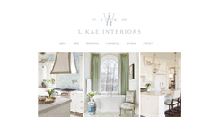 Desktop Screenshot of lkaeinteriors.com